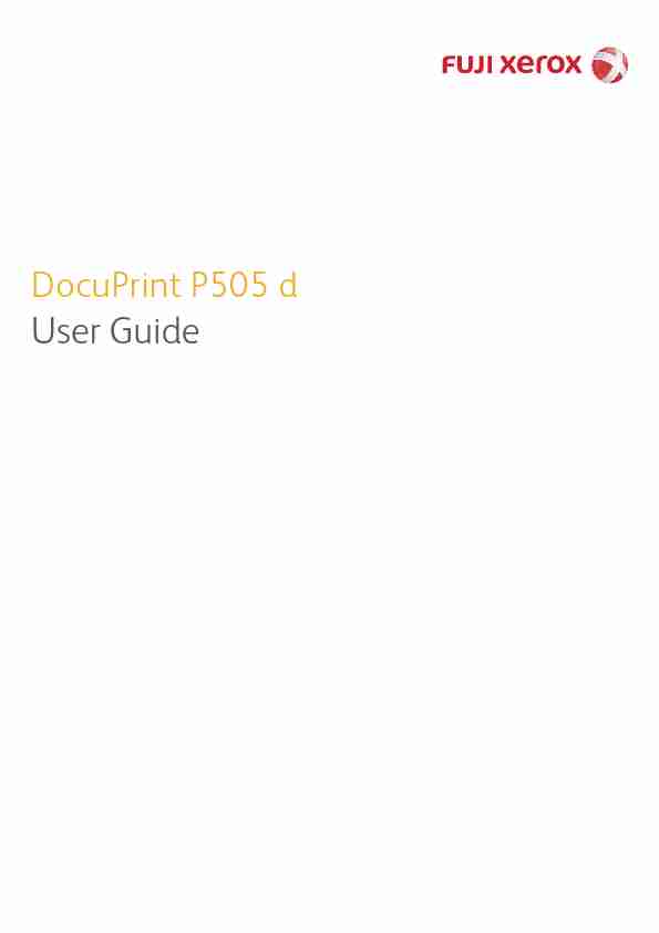 FUJI XEROX DOCUPRINT P505 D-page_pdf